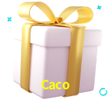 Receba seus bônus de boas-vindas no Caco